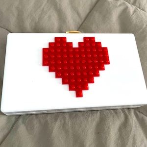 Minaudiere with Red Heart